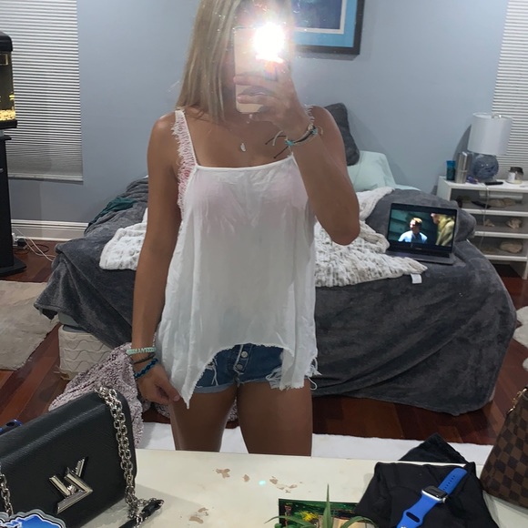 Free People white tank - Picture 4 of 5